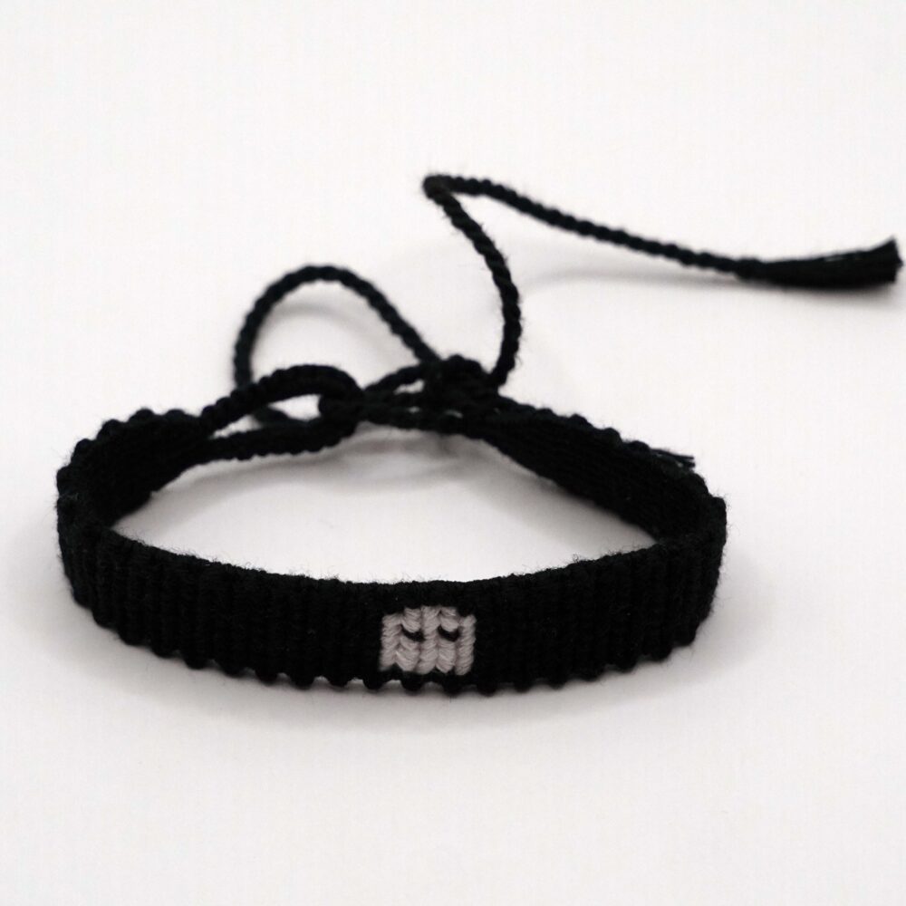 دستبند بافتنی طرح روح