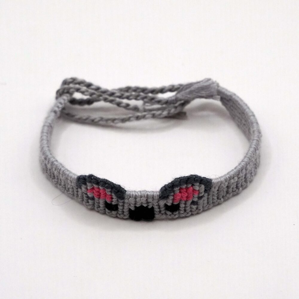 دستبند بافتنی طرح کوآلا