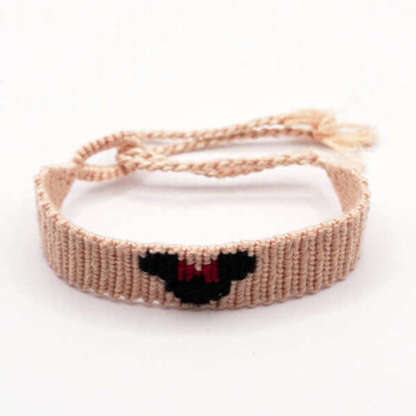 دستبند بافتنی طرح میکی موس