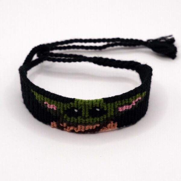 دستبند بافتنی طرح Yoda