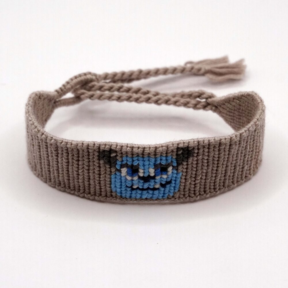 دستبند بافتنی طرح Salivan