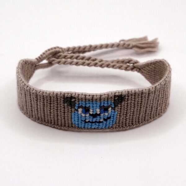 دستبند بافتنی طرح Salivan