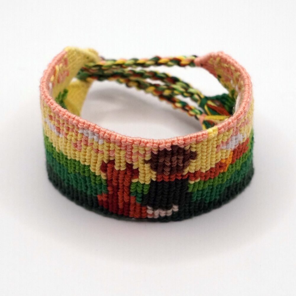 دستبند بافتنی طرح شازده کوچول