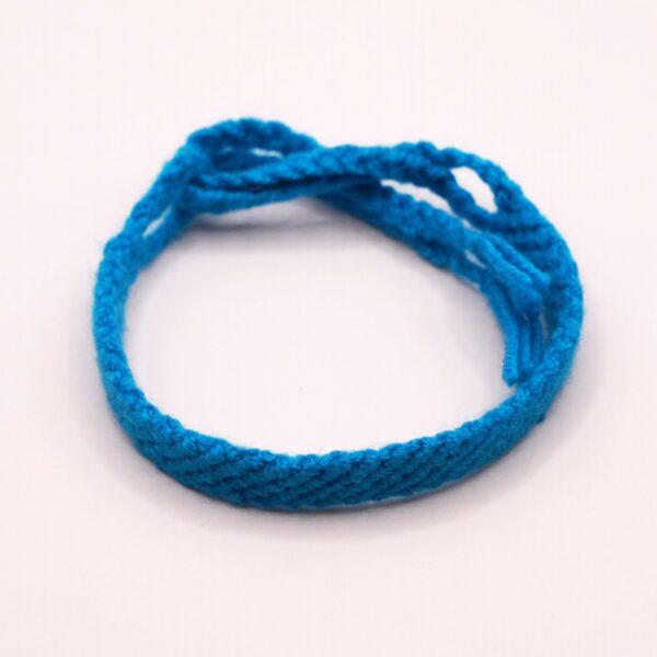 دستبند بافتنی آبی