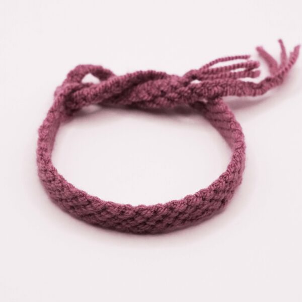 دستبند بافتنی یاسی