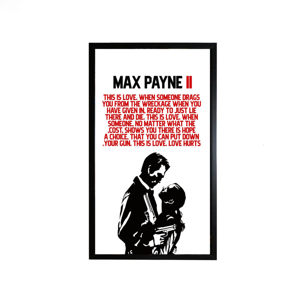 ۴۰*۷۰ طرح Max Payne