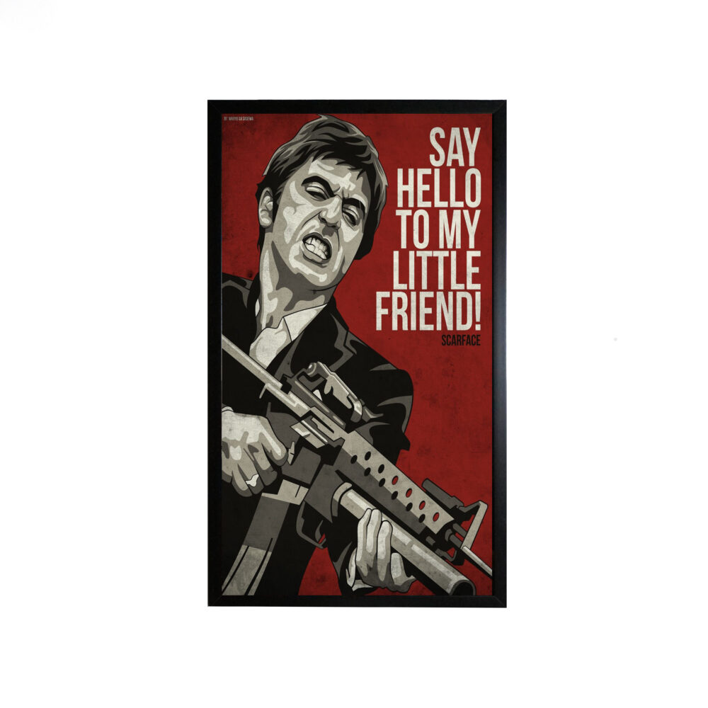 ۴۰*۷۰ طرح Scarface