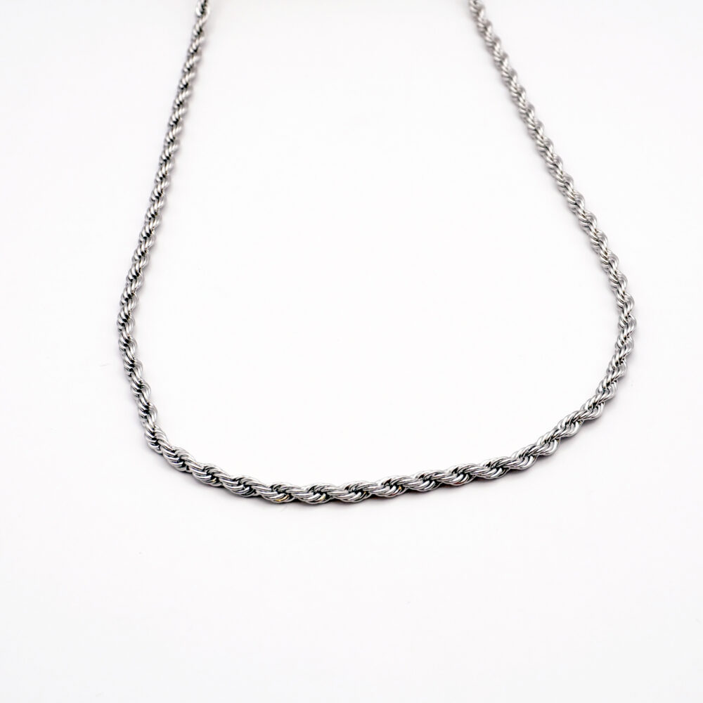 گردنبند ژاپنی نقره ای