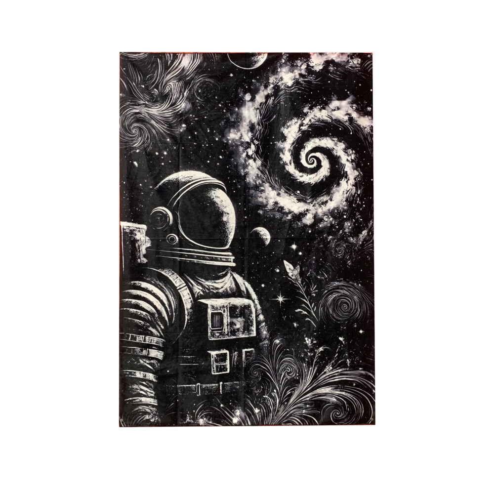 بکدراپ طرح Space Man