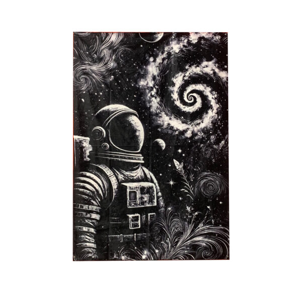 بکدراپ طرح Space Man