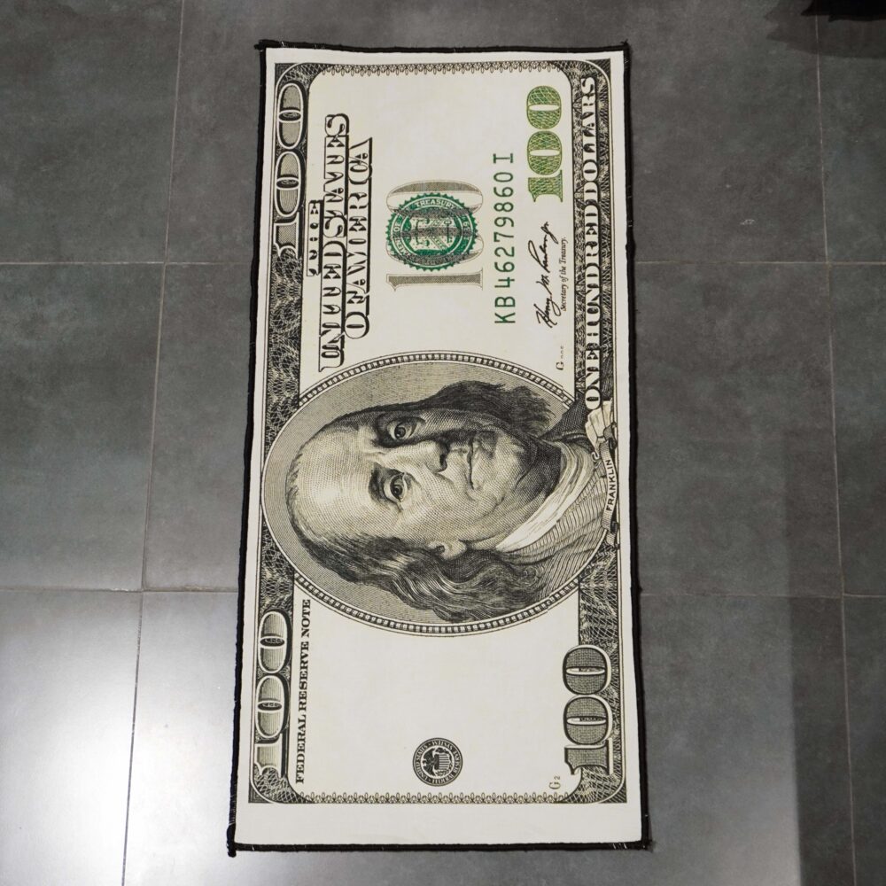 فرش پوستری دلار