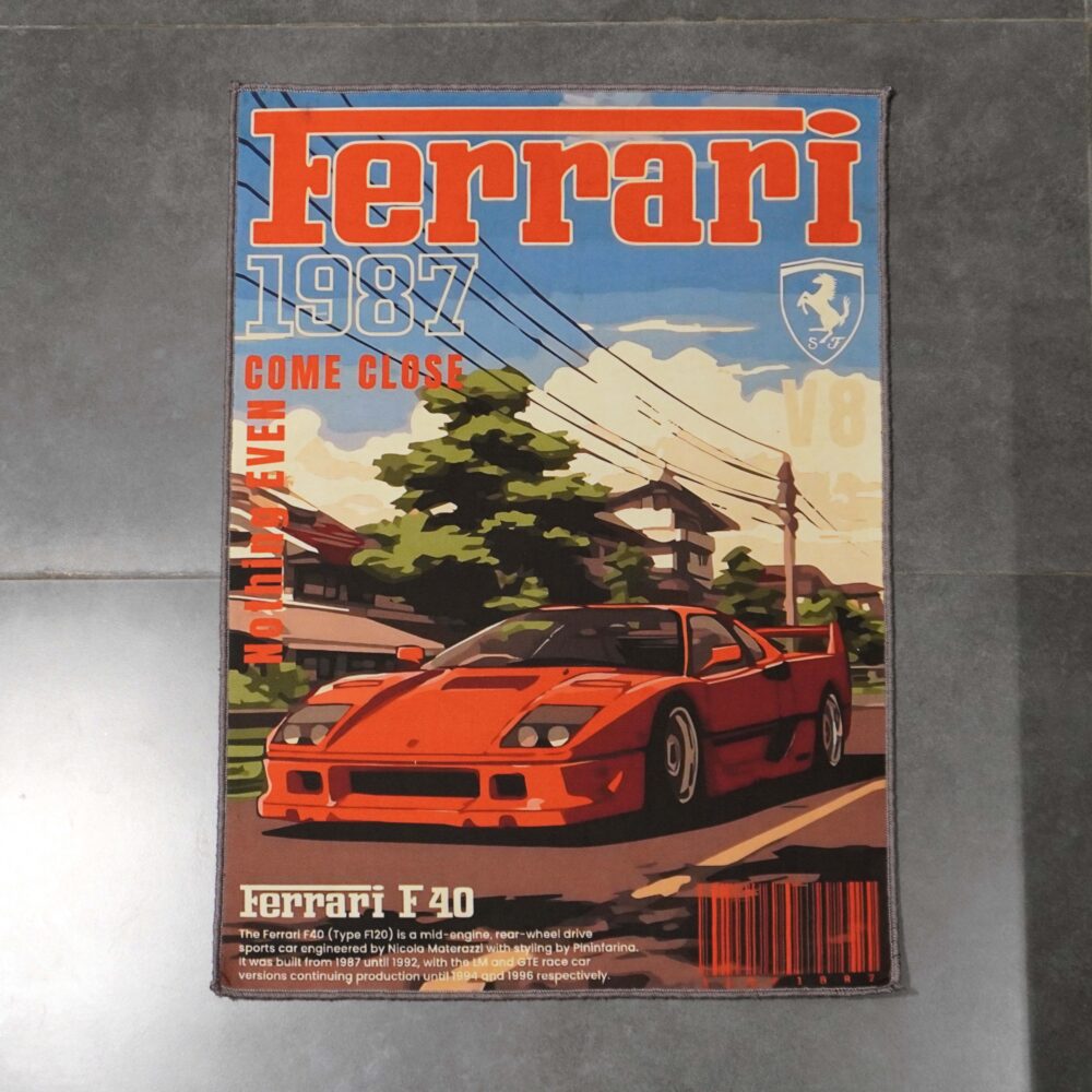 فرش پوستری فراری