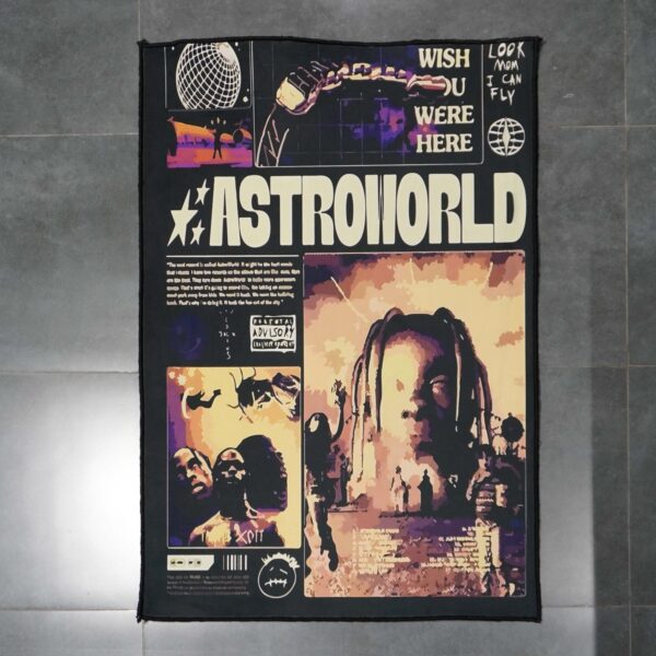 فرش پوستری Travis Scott