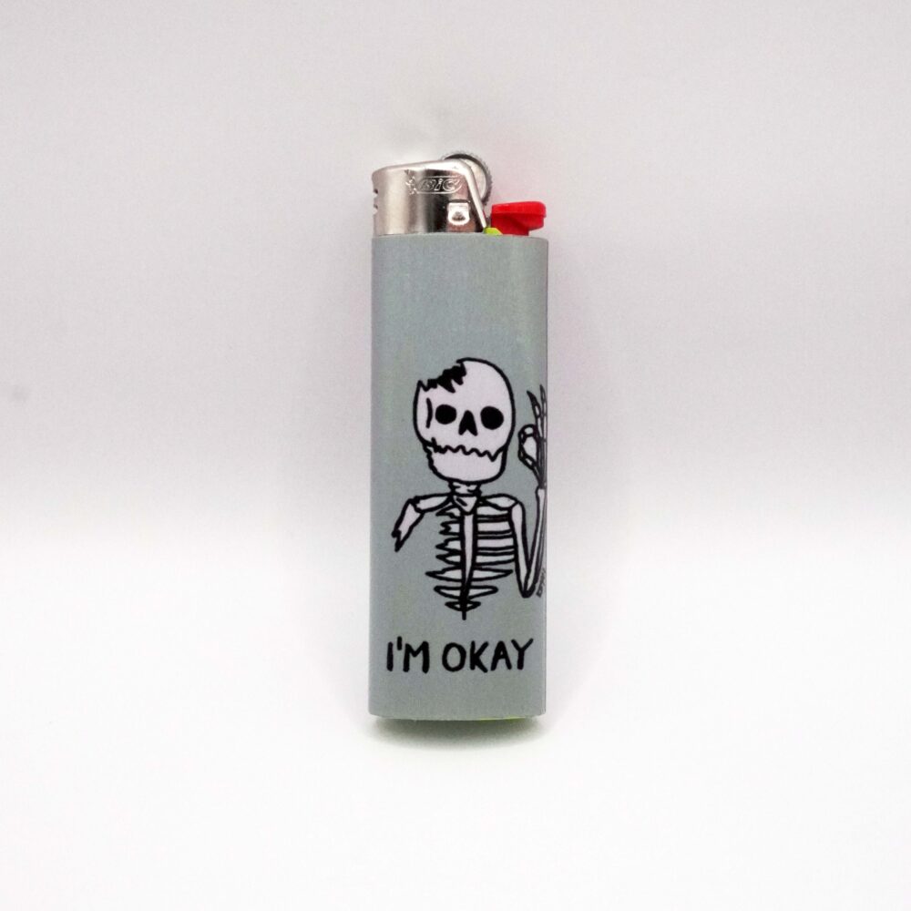 فندک بیک طرح Iam Ok