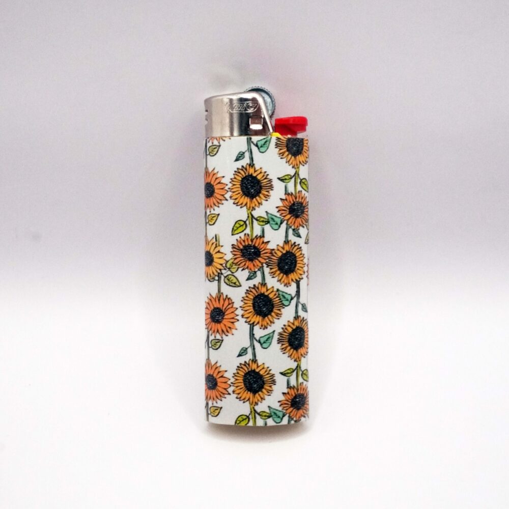 فندک بیک طرح گل آفتابگردان