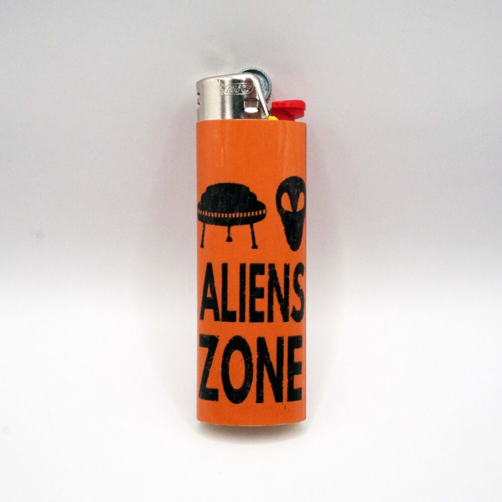 فندک بیک طرح Aliens Zone