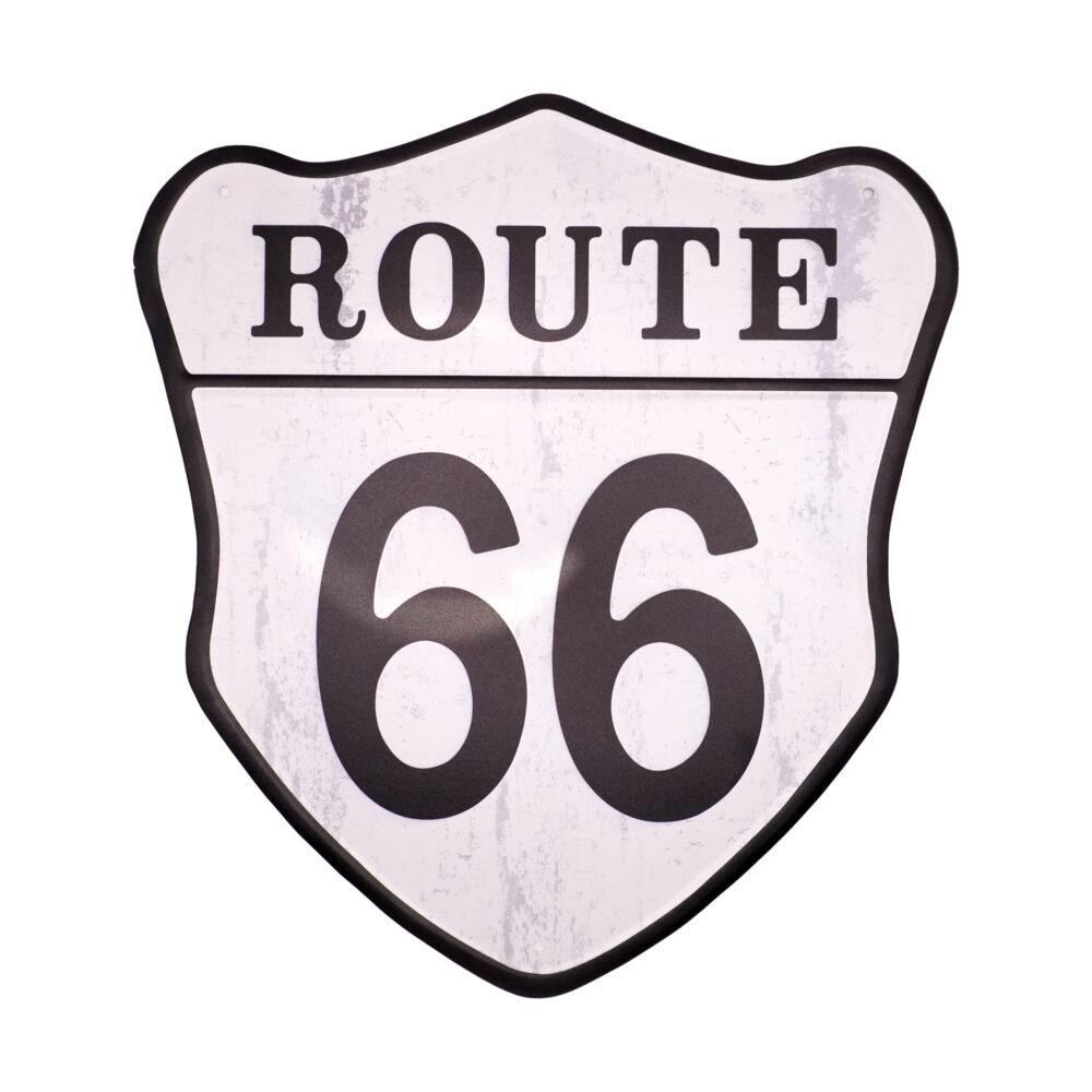تابلو فلزی Route 66