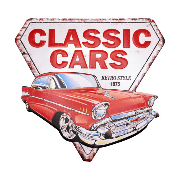تابلو فلزی Classic Cars