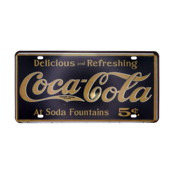 تابلو فلزی Coca Cola