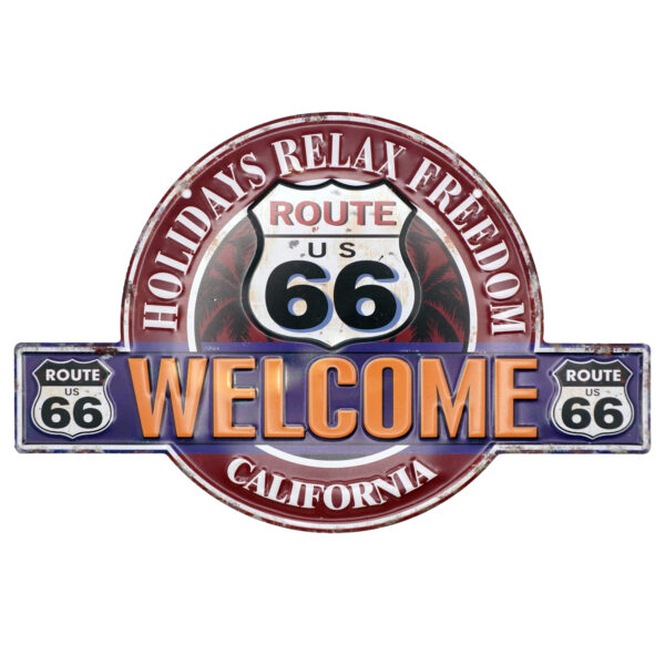 تابلو فلزی Welcome