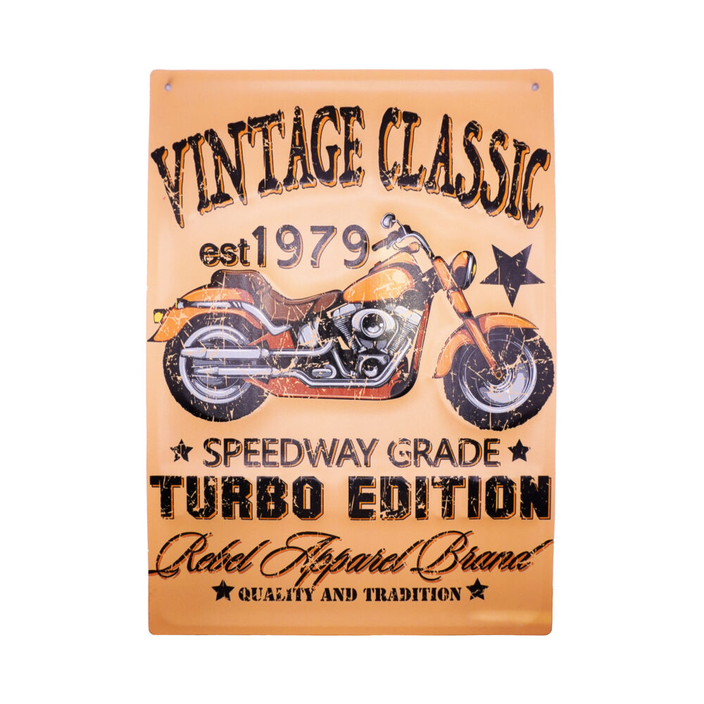 تابلو فلزی Vintage Classic