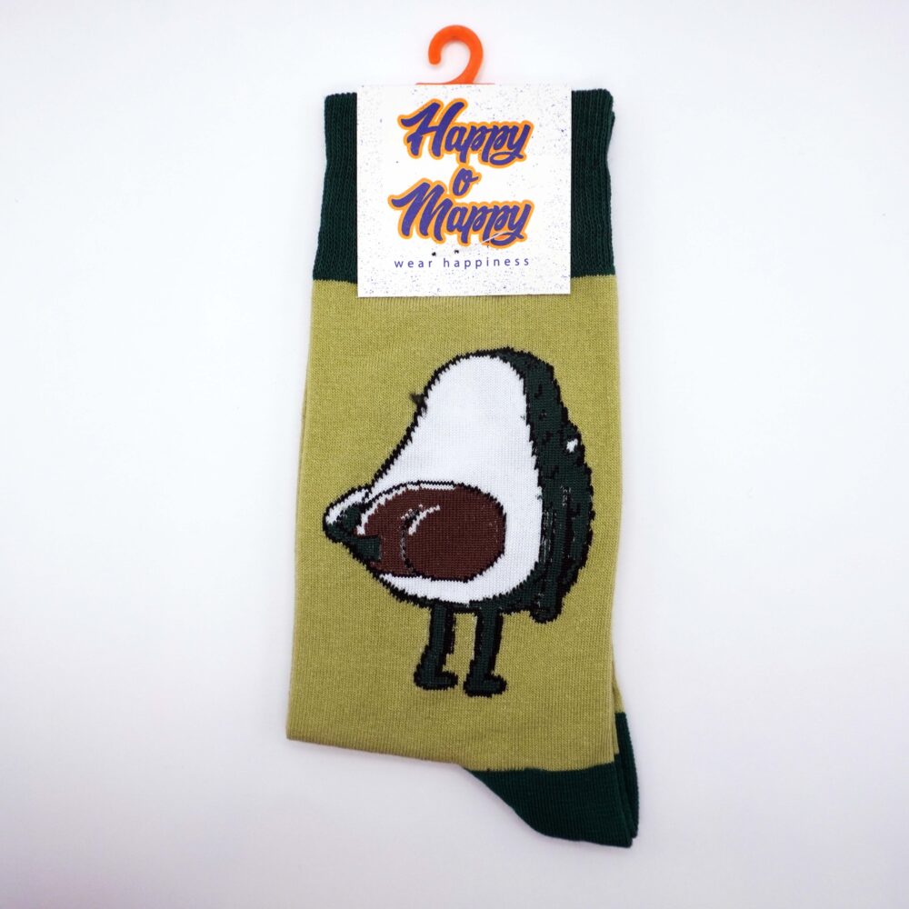 جوراب طرح آووکادو