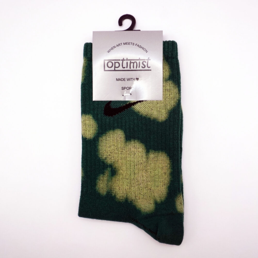 جوراب طرح Nike آبرنگی