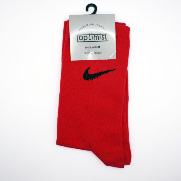 جوراب نایکی قرمز