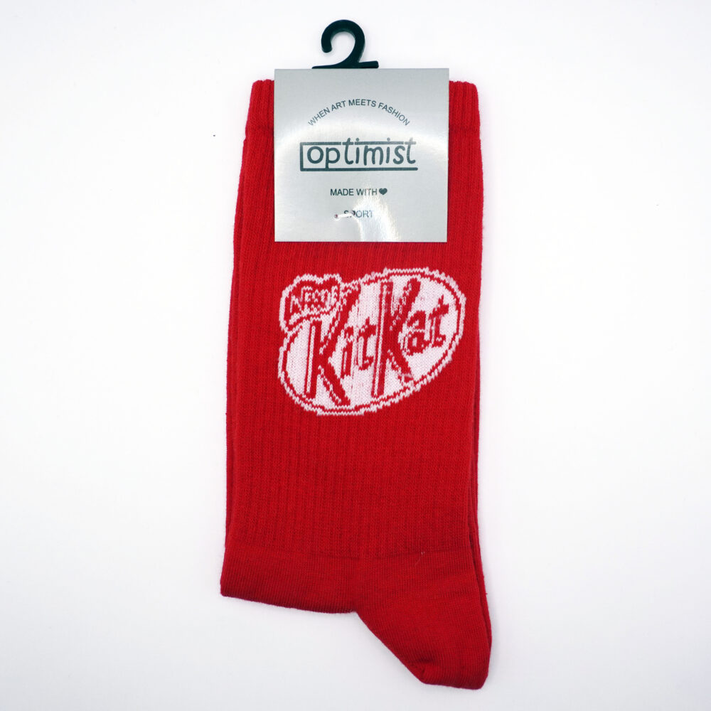 جوراب طرح KitKat