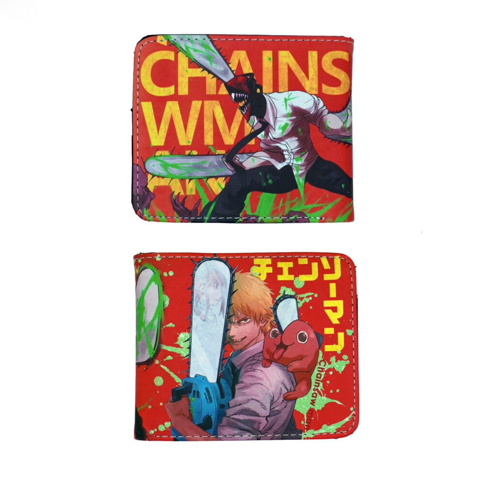 کیف پول طرح Chainsaw Man