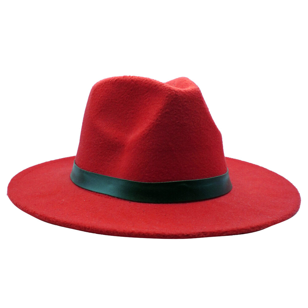 کلاه فدورا قرمز