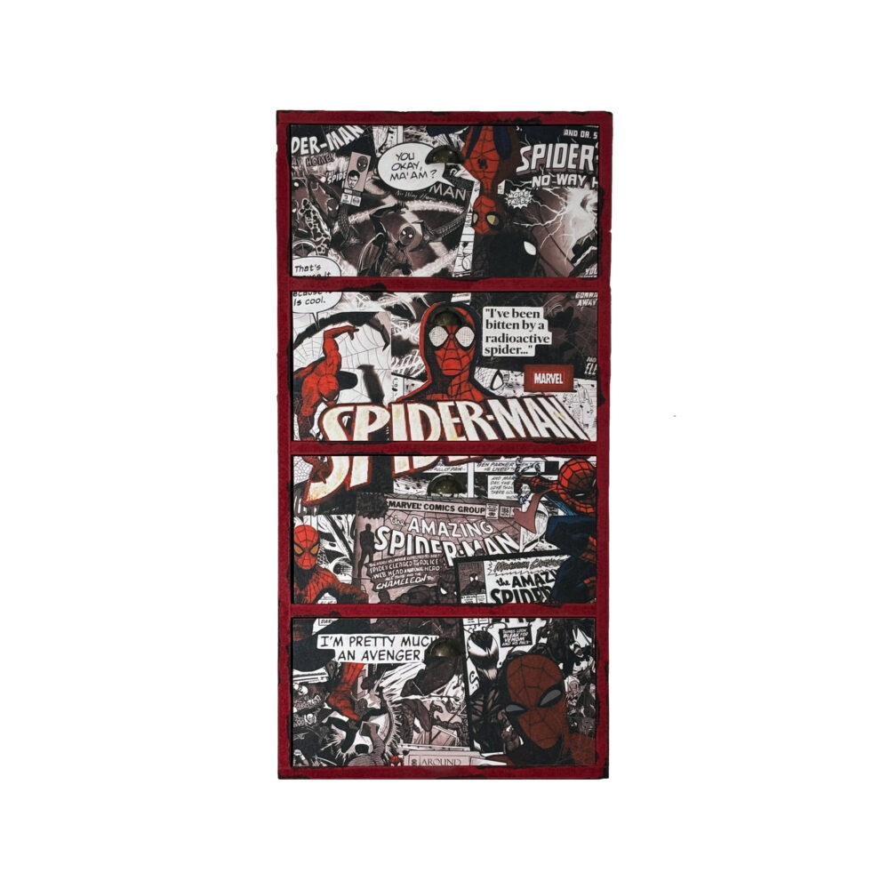 باکس چوبی Spiderman