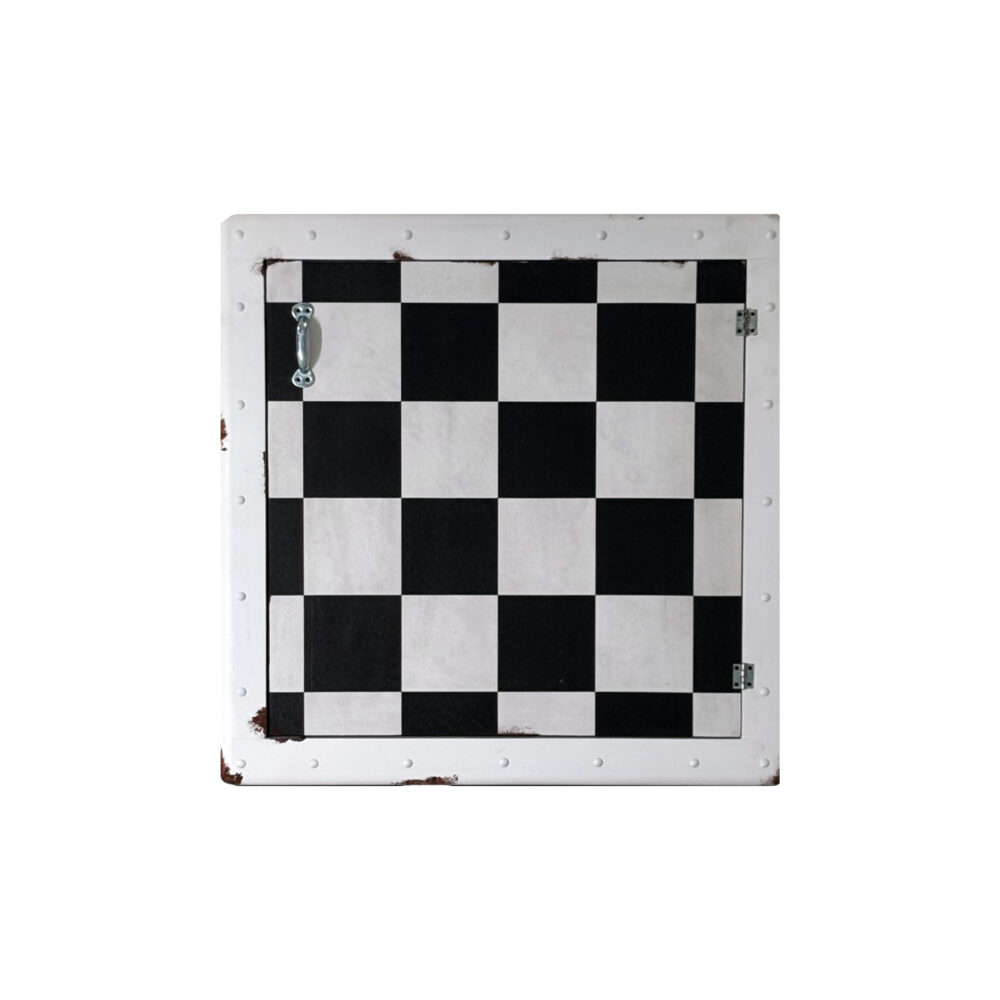 باکس کمددار شطرنجی سفید