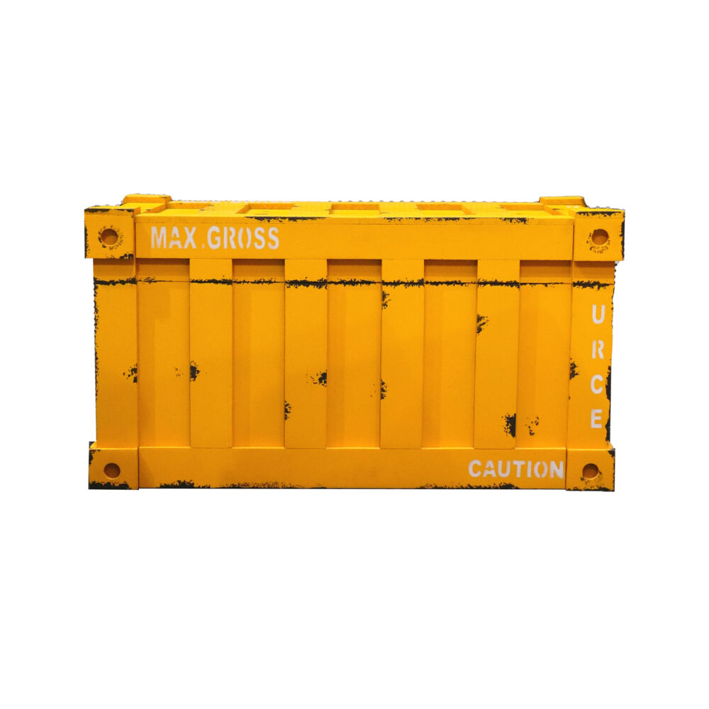 باکس چوبی زرد