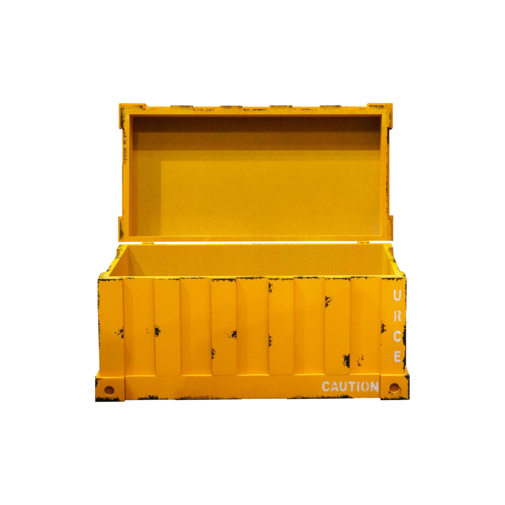 باکس چوبی زرد - تصویر 2