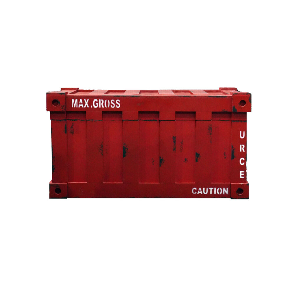 باکس چوبی قرمز