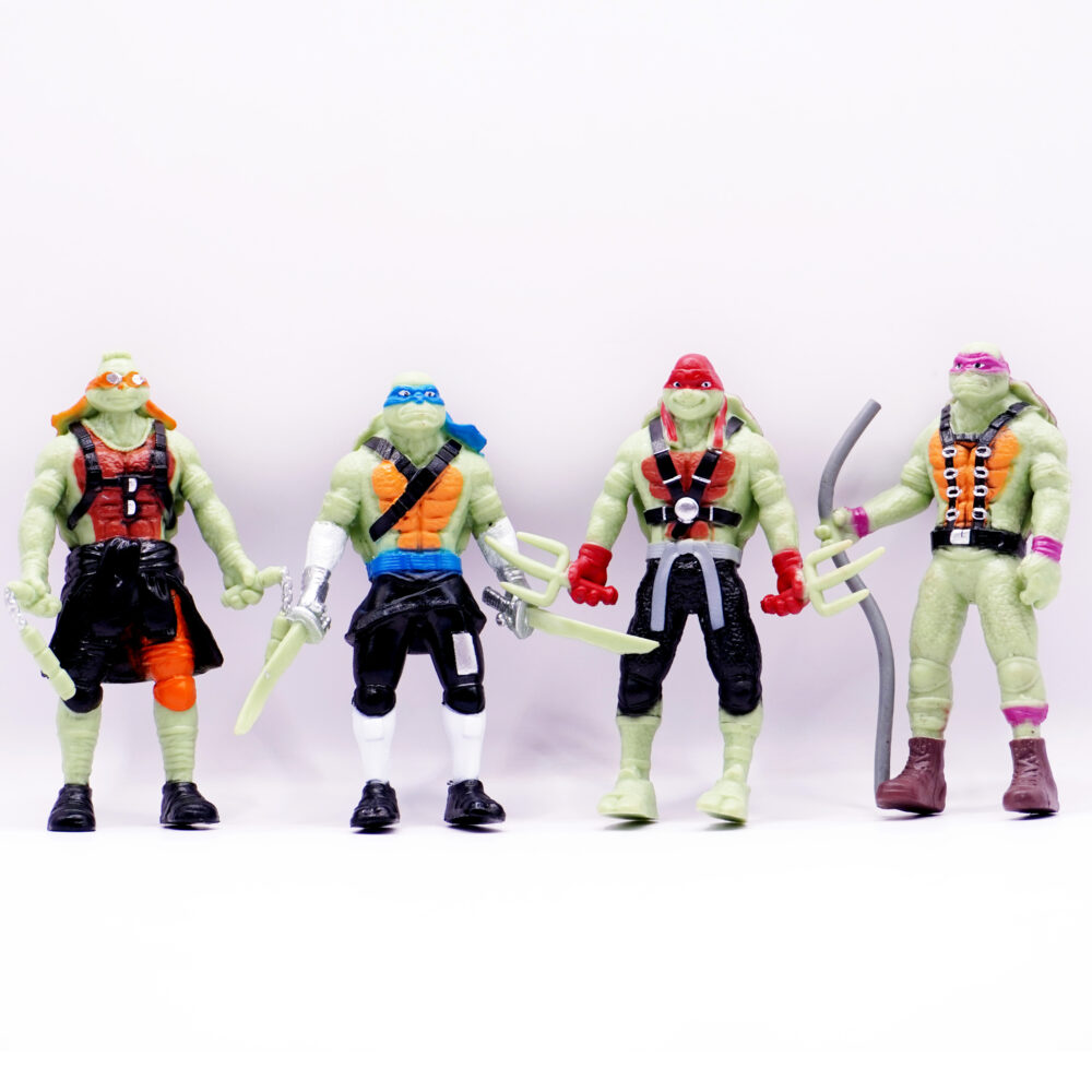 مجموعه ۶ تایی فیگور های لاکپشت های نینجا - تصویر 2