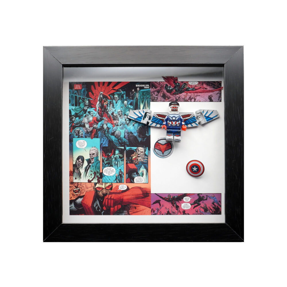 تابلو لگو Capitan America