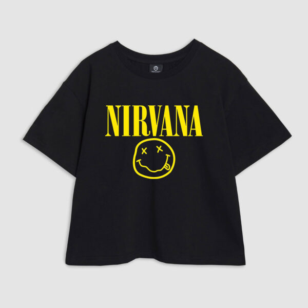 کراپ زنانه Nirvana