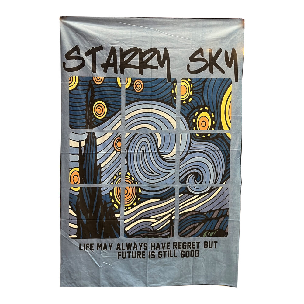 بکدراپ طرح Starry Sky