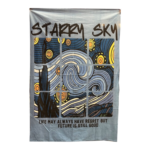 بکدراپ طرح Starry Sky