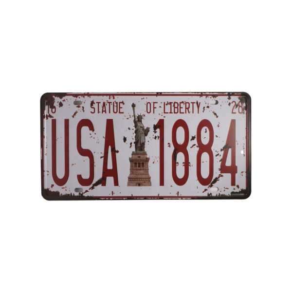پلاک فلزی State Of Liberty