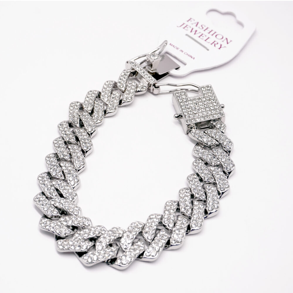 دستبند فول نگین