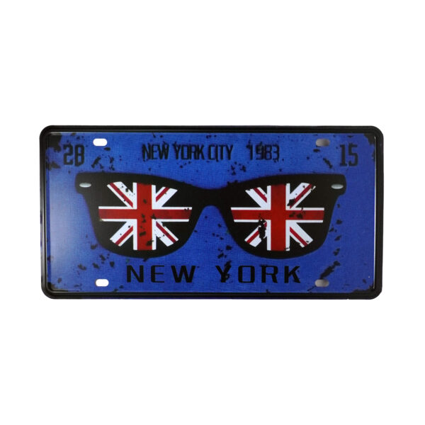 پلاک فلزی NewYork