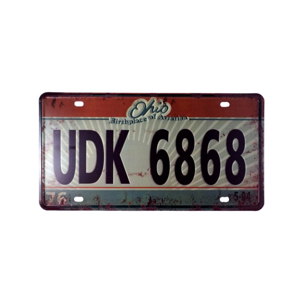 پلاک فلزی Ohio