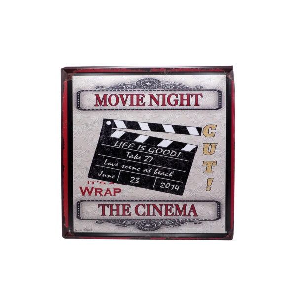 تابلو فلزی Night Movie