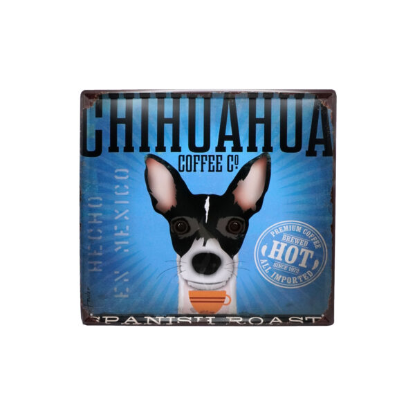 تابلو فلزی Chihuahua