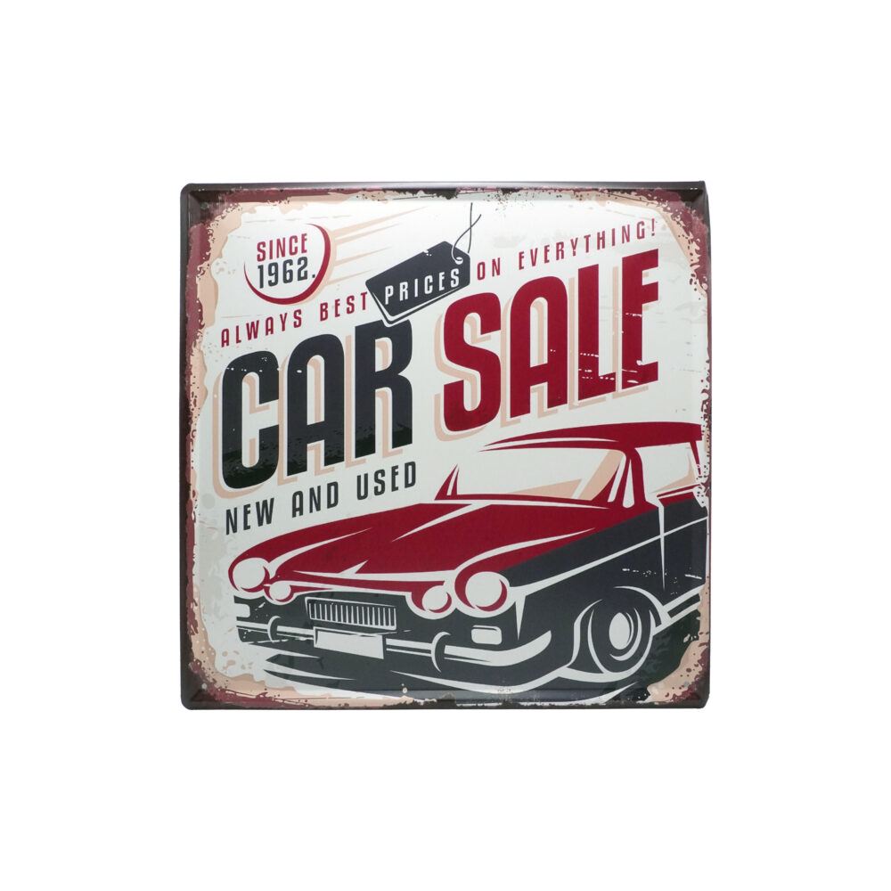 تابلو فلزی Car Sale