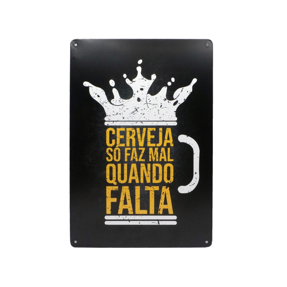 تابلو فلزی Beer