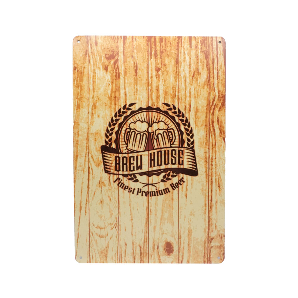 تابلو فلزی Brew House
